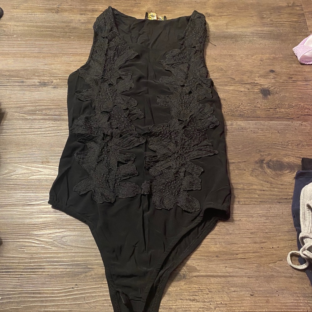Black bodysuit